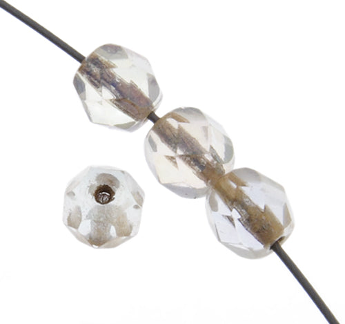 Fire-Polished 6mm Round Bead Strands