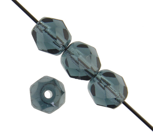 Fire-Polished 6mm Round Bead Strands