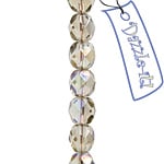 Fire-Polished 6mm Round Bead Strands - Transparent Shades