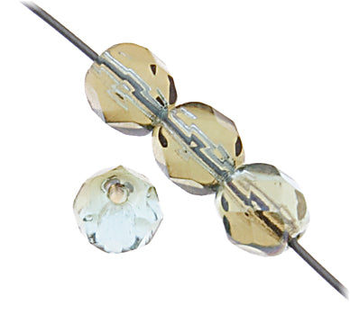 Fire-Polished 6mm Round Bead Strands