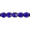 Fire-Polished 7mm Round Beads - Blue Shades