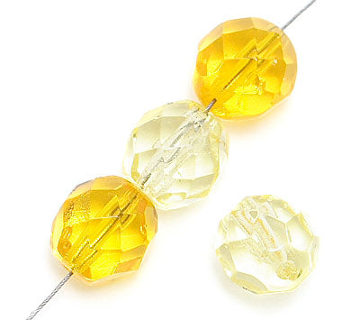 Fire-Polished 8mm Round Bead Mix