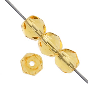 Fire-Polished 6mm Round Bead Strands