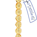 Fire-Polished 6mm Round Bead Strands - Transparent Shades