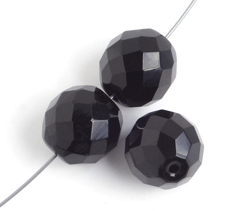 Fire-Polished Round Beads 14mm 