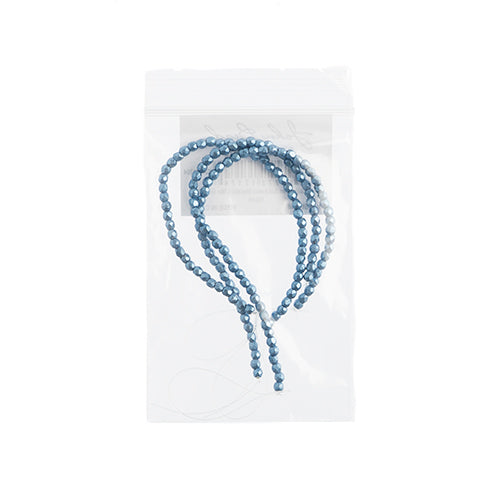 Czechmates Fire Polish 2mm 50pcs Saturated Metallic 