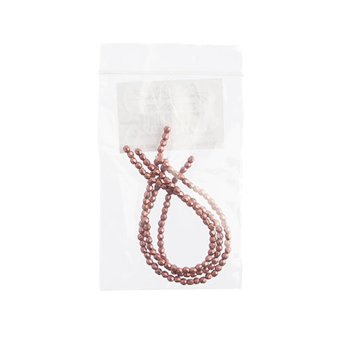 Czechmates Fire Polish 2mm 50pcs Saturated Metallic 