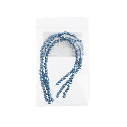 Czechmates Fire Polish 3mm 50pcs Saturated Metallic 