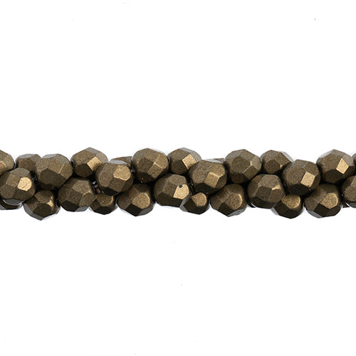 Czechmates Fire Polish 6mm 25pcs Saturated Metallic