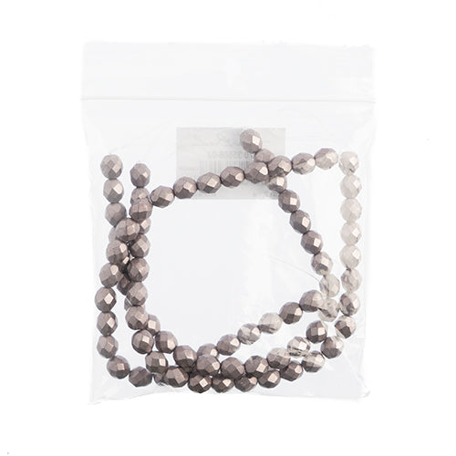 Czechmates Fire Polish 8mm 25pcs Saturated Metallic 