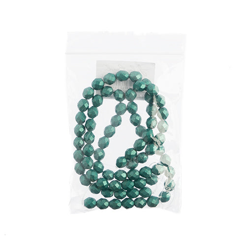 Czechmates Fire Polish 8mm 25pcs Saturated Metallic 