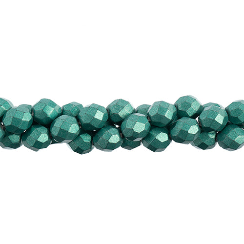 Czechmates Fire Polish 8mm 25pcs Saturated Metallic