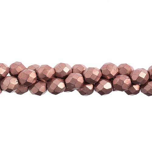 Czechmates Fire Polish 8mm 25pcs Saturated Metallic