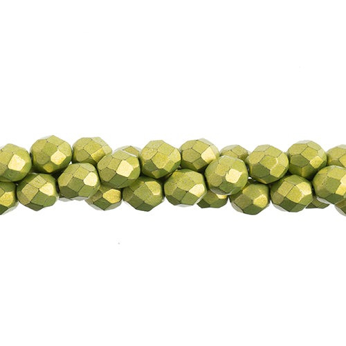 Czechmates Fire Polish 8mm 25pcs Saturated Metallic