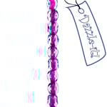 Czech Fire-Polished Road 4mm - Color Lined Strands