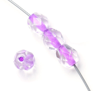 Fire-Polished 6mm Round Bead Strands