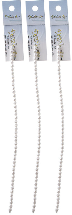 Fire-Polished Beads Strung 4mm  Approx 45pcs