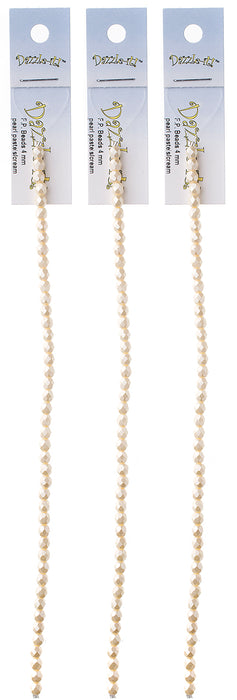 Fire-Polished Beads Strung 4mm  Approx 45pcs