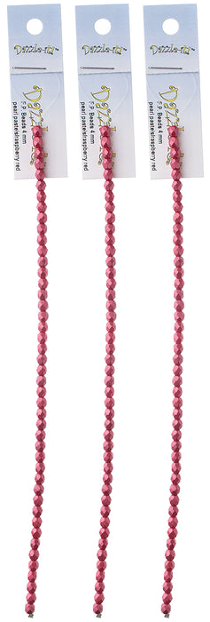 Fire-Polished Beads Strung 4mm  Approx 45pcs