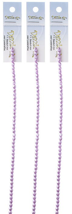 Fire-Polished Beads Strung 4mm  Approx 45pcs