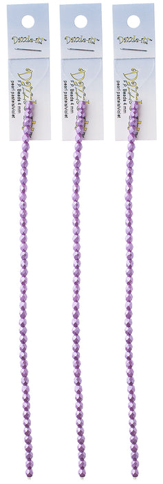 Fire-Polished Beads Strung 4mm  Approx 45pcs