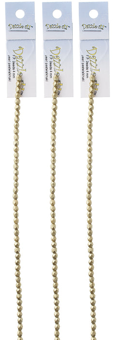 Fire-Polished Beads Strung 4mm  Approx 45pcs