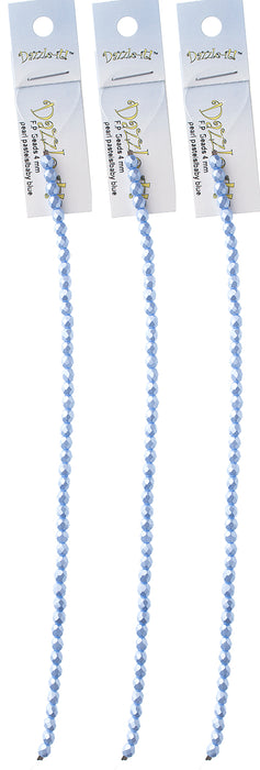 Fire-Polished Beads Strung 4mm  Approx 45pcs