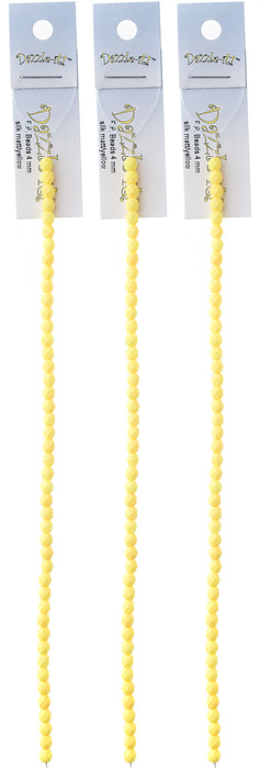 Fire-Polished Beads Strung 4mm  Approx 45pcs