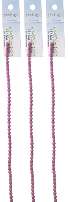 Fire-Polished Beads Strung 4mm  Approx 45pcs