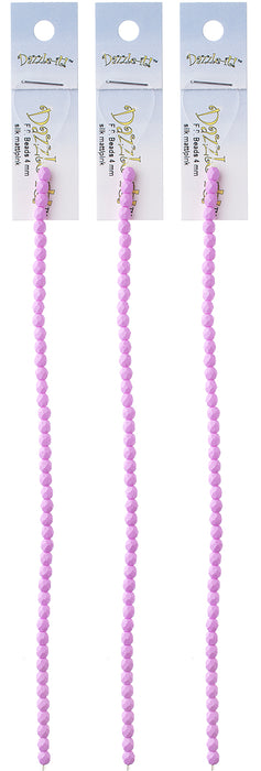 Fire-Polished Beads Strung 4mm  Approx 45pcs