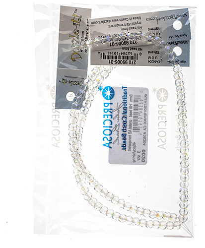 Czech Fire Polish Hill Bead 6mm