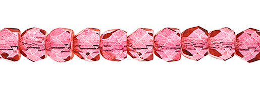 Czech Fire Polish Hill Bead 6mm