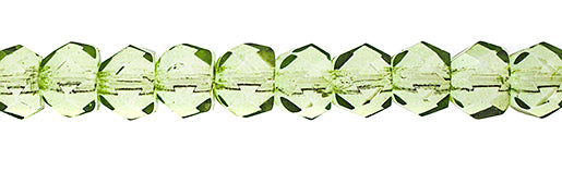 Czech Fire Polish Hill Bead 6mm