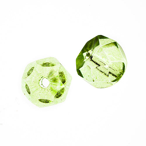 Czech Fire Polish Hill Bead 6mm