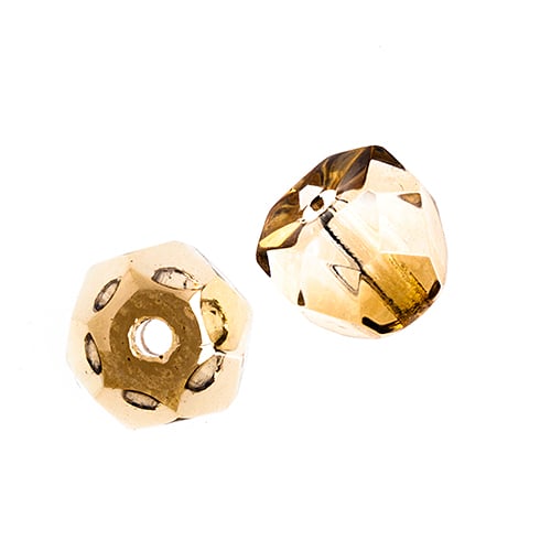 Czech Fire Polish Hill Bead 6mm