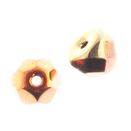 Czech Fire Polish Hill Bead 6mm