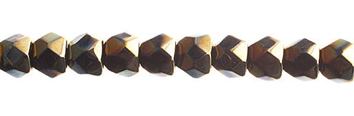 Czech Fire Polish Hill Bead 6mm