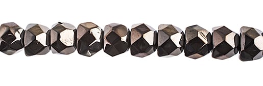 Czech Fire Polish Hill Bead 6mm