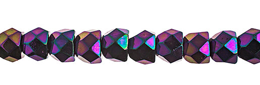 Czech Fire Polish Hill Bead 6mm