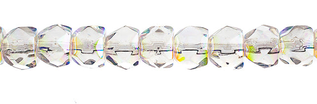 Czech Fire Polish Hill Bead 8mm