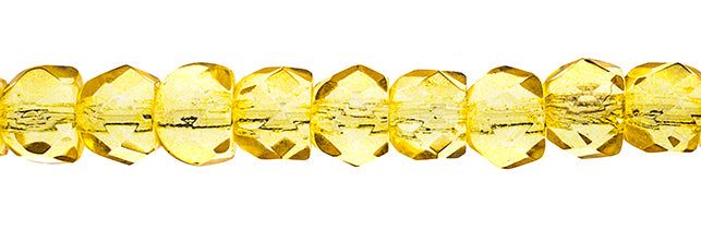 Czech Fire Polish Hill Bead 8mm