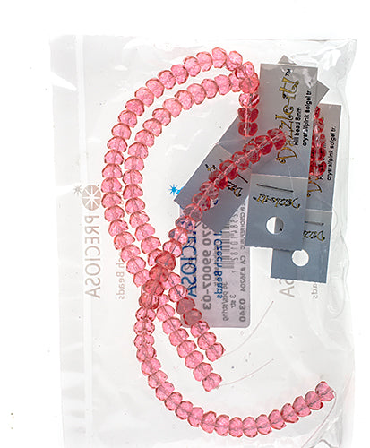 Czech Fire Polish Hill Bead 8mm