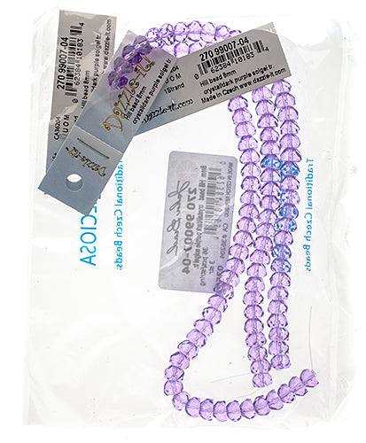 Czech Fire Polish Hill Bead 8mm