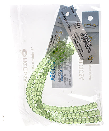 Czech Fire Polish Hill Bead 8mm