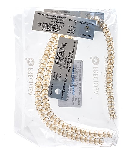 Czech Fire Polish Hill Bead 8mm