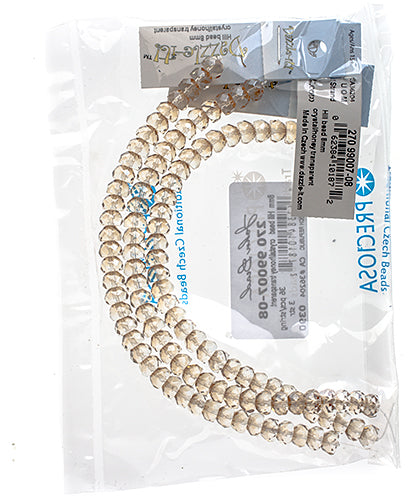 Czech Fire Polish Hill Bead 8mm