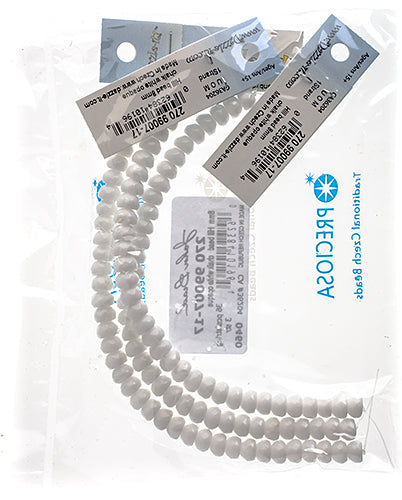 Czech Fire Polish Hill Bead 8mm