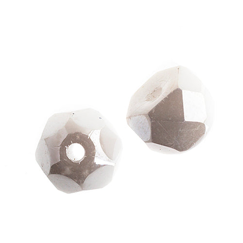 Czech Fire Polish Hill Bead 8mm