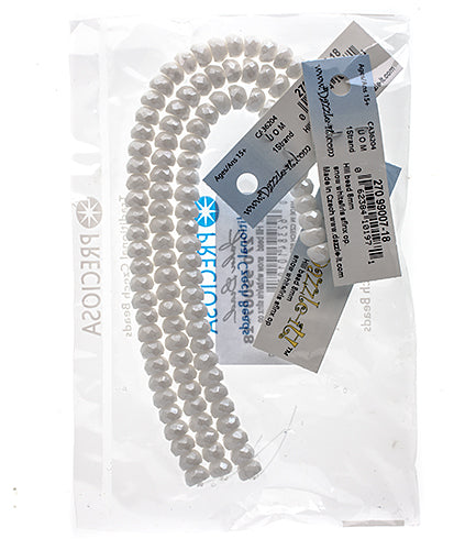 Czech Fire Polish Hill Bead 8mm