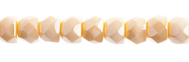 Czech Fire Polish Hill Bead 8mm